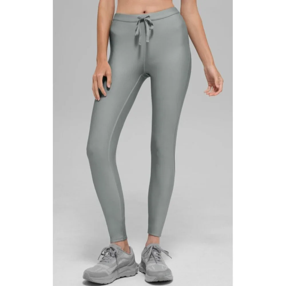 Alo Airlift High-Waist Light Speed Legging Lunar Grey Hi-Rise Tights Skinny Pant